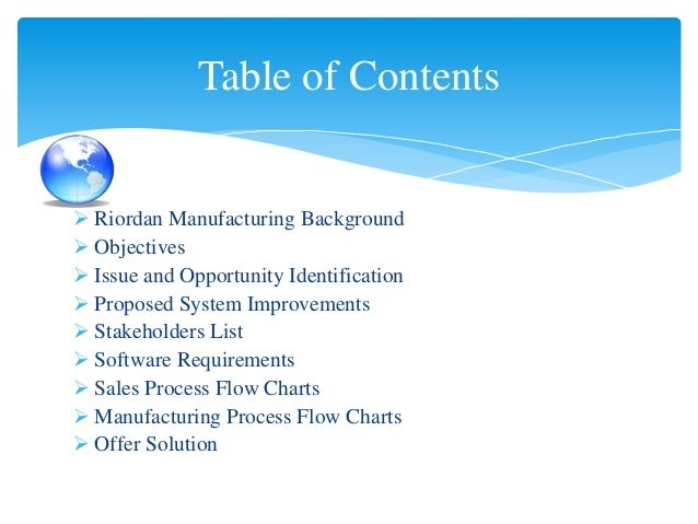 riordan business systems essay riordan business systems essay